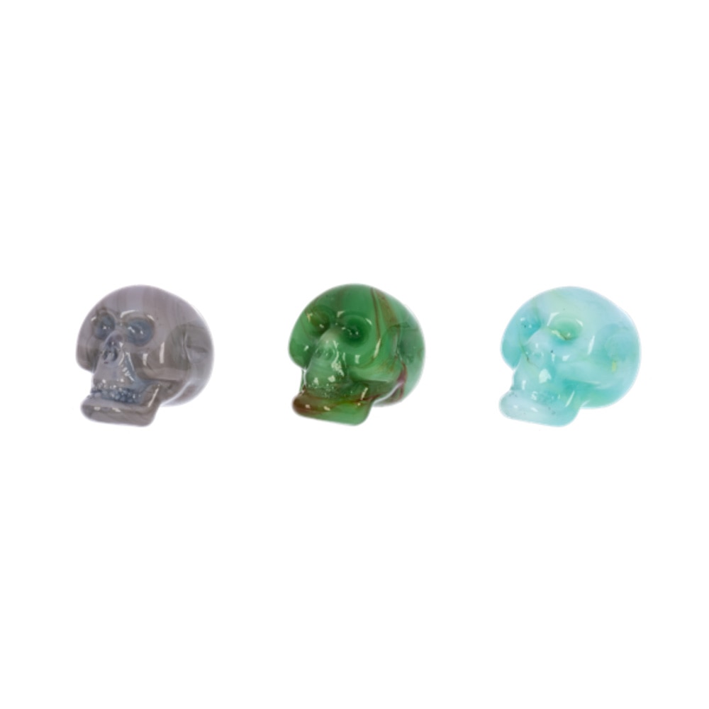 Ganz, Collectibles, Gifts, Lucky Charms, Stone Skulls, 820379